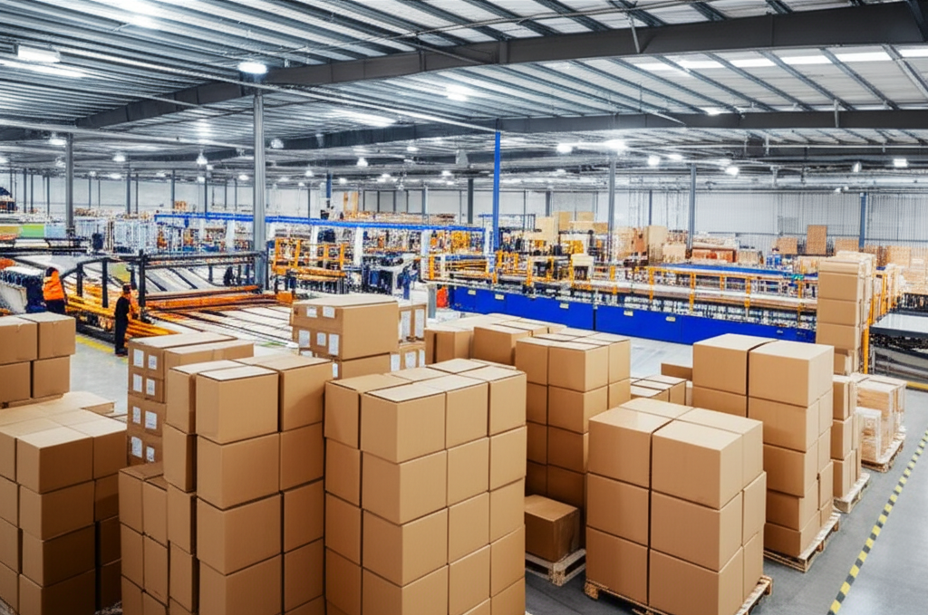 Atharva Industries Manufacturing Facility with Corrugated Box Production Line